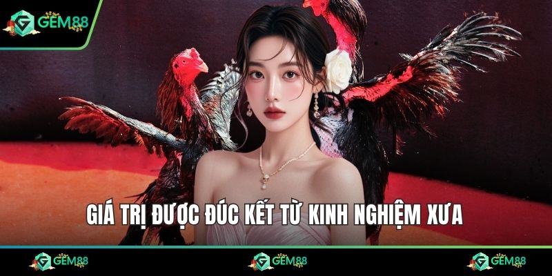 Giá trị được đúc kết từ kinh nghiệm xưa